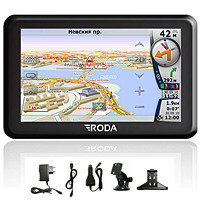 Автомобильный GPS навигатор RODA GEM