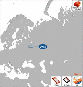 Электронная карта C-MAP «Москва - Дубна» (RS-M213/RS-C213)