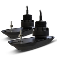 Pack of RV-320 RealVision 3D Plastic Thru Hull Txds, Port &amp;Starboard20°, Direct connect to AXIOM (2 x 2m, Y-cable and 8m extension cable)