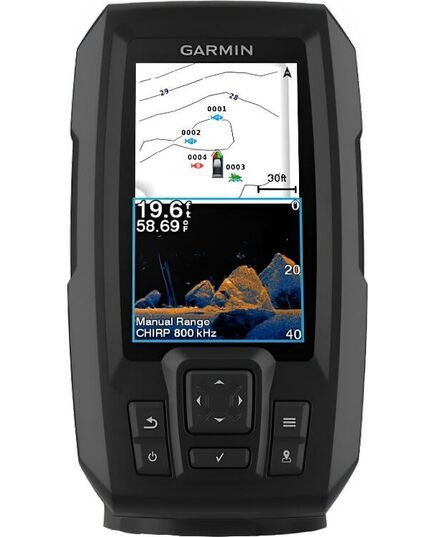 Эхолот Striker Vivid 4cv с датчиком GT20
