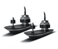 Pack of RV-420 RealVision 3D Stainless Steel Thru Hull Txds, Port &amp; Starboard 20°, Direct connect to AXIOM (2 x 2m, Y-cable and 8m extension cable)