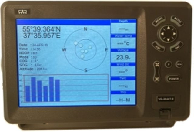 Vega vg-3955t-8 с дисплем 8 и ррр аис транспондер