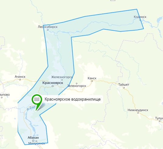 RS-D521 Енисей, Ангара: Абакан-Богучаны;