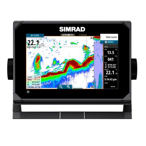 Simrad go7 row, xse totalscan