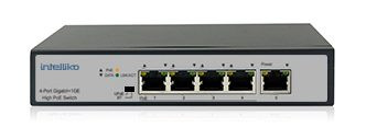 INT-VNST1006-117 - 5 портовый сетевой неуправляемый коммутатор с PoE
