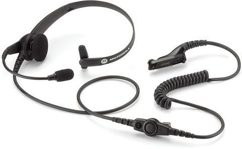 Motorola rmn5058, гарнитура с оголовьем облегченная с ртт/vox fm