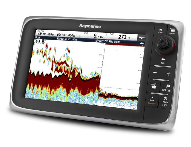 Raymarine c97 9 mfd with fishfinder