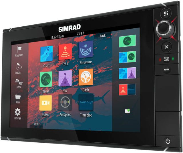 Simrad nss12 combo evo2 basemap