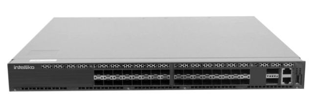 INT-VNST3016-166 (FA35-COPM24SP-02G40) - 24-х портовый агрегирующий сетевой управляемый коммутатор L3