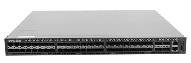 INT-VNST3016-166 (FA35-COPM48SP-04G40) - 24-х портовый агрегирующий сетевой управляемый коммутатор L3