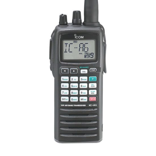 Icom Носимые радиостанции авиационного диапазона IC-A6