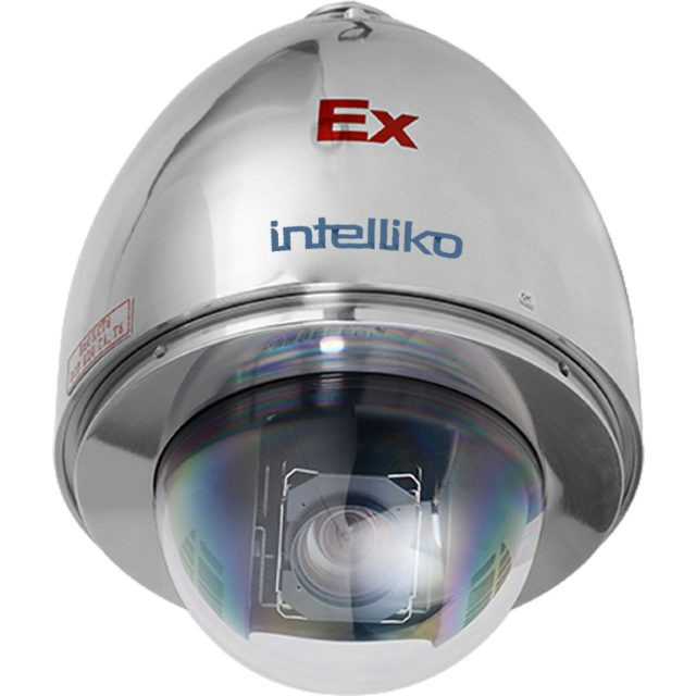 Int-exptz10a-01 взрывозащищенная видеокамера intelliko