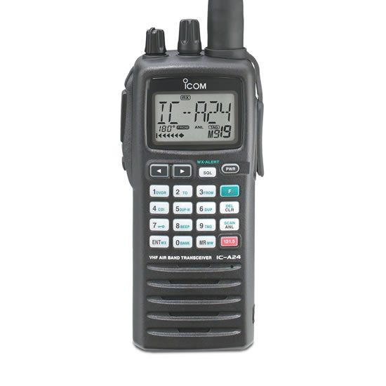 Icom Носимые радиостанции авиационного диапазона IC-A24