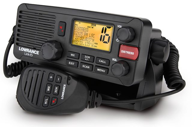 Lowrance link-5 dsc VHF