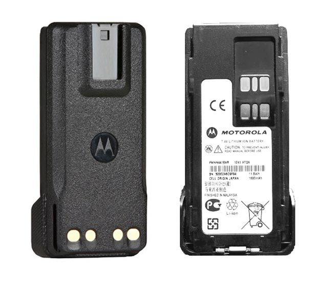 Motorola pmnn4416, аккумулятор li-ion 1600 мач ip56
