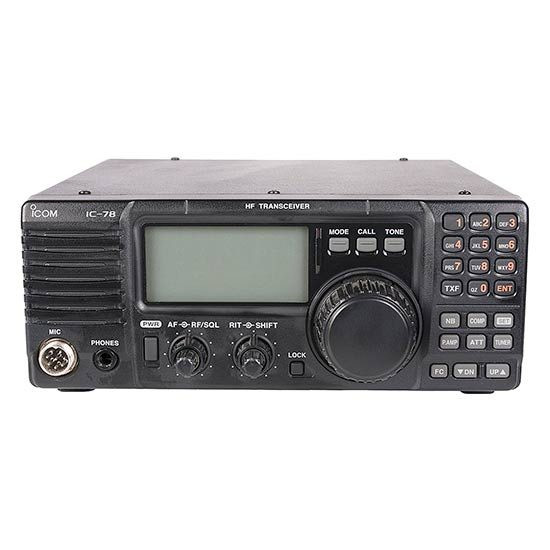 Icom IC-78 - надежный высокопроизводительный КВ-трансивер