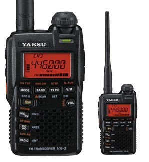 Двухдиапазонная радиостанция Yaesu VX-3R