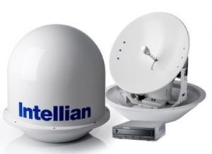 Морская Антенна Спутникового ТВ Intellian SatFlower I9