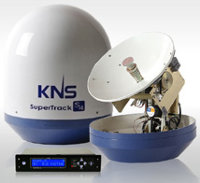 Морская Антенна спутникового ТВ KNS Supertrack S4P