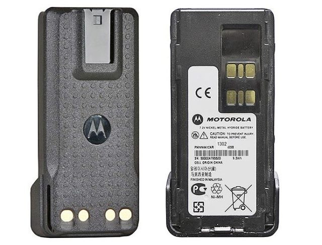 Motorola pmnn4412, аккумулятор ni-mh 1300 мач ip67