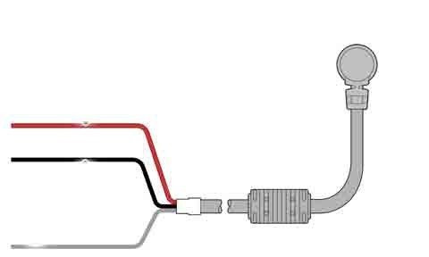 a Series Power Cable 1.5m Right Angle