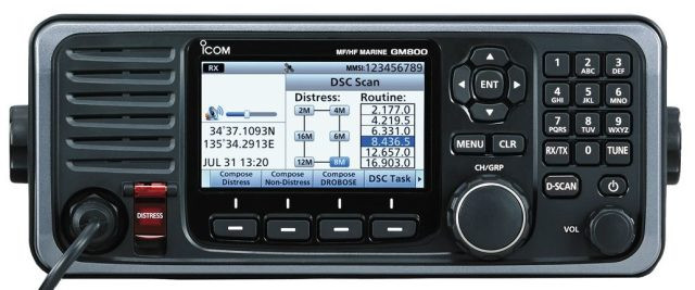 Icom IC-GM800 - ПВ КВ радиостанция ГМССБ с ЦИВ класса А