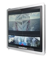 INT-V240KM-TW (RM-FA81-DMGS173): 17.3" профессиональный встраиваемый монитор из анодированного алюминия для систем безопасности и управления АРМ с сенсорным емкостным экраном