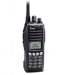 Носимые радиостанции профессионального назначения IC- F3161DT с цифровой клавиатурой