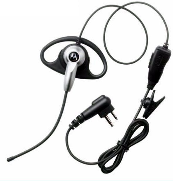 Motorola mdpmln4657, наушник с креплением и гибким микрофоном
