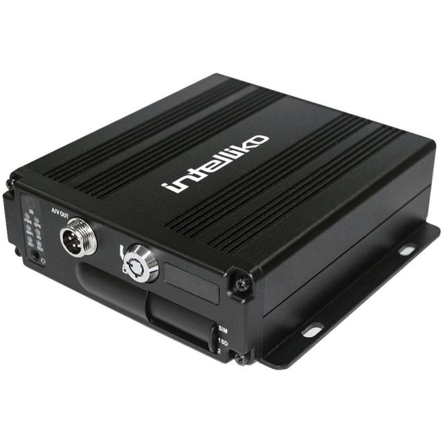 INT-MDVR208-106: 4-х канальный транспортный AHD-видеорегистратор с двумя слотами для SD карт