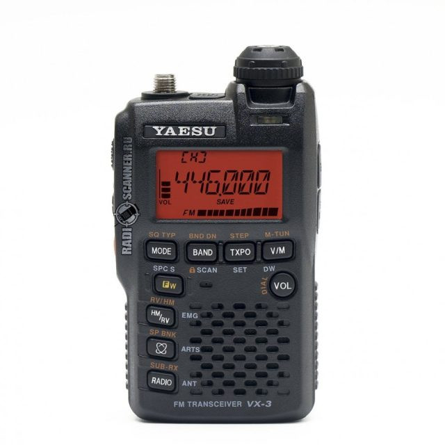 Yaesu VX-3r, радиостанция портативная