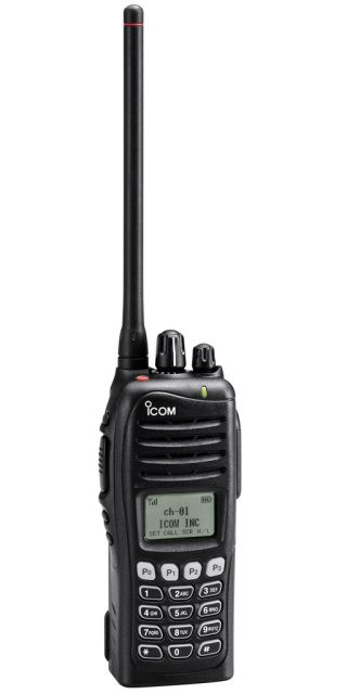 Носимые радиостанции профессионального назначения IC-F3161T с цифровой клавиатурой