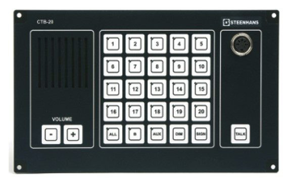 Zenitel ctb-10, ctb-20, ctb-100v