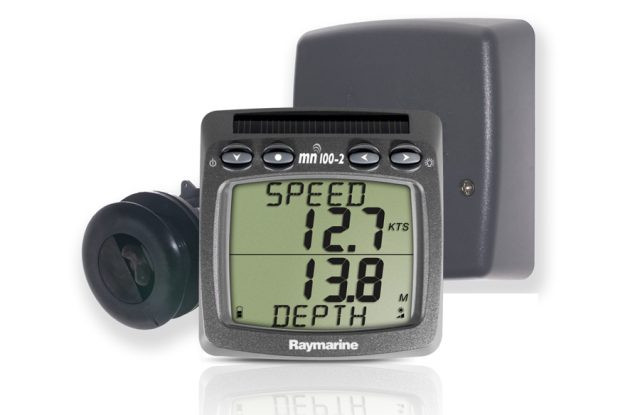 Raymarine speed & depth system with triducer (t111, t121, t910)