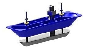 Lowrance/Simrad StructureScan 3D SS Thru-Hull Single