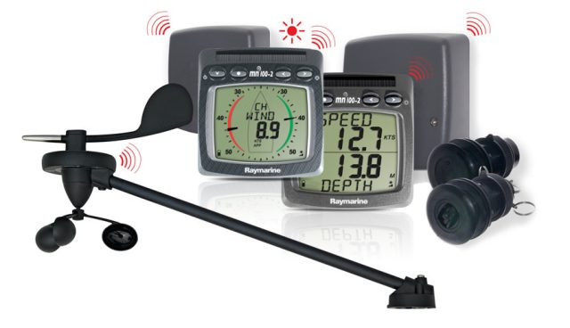 Raymarine speed, depth, wind & wireless system & nmea system