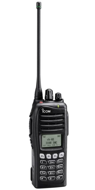 Носимые радиостанции профессионального назначения IC-F4161DT с цифровой клавиатурой
