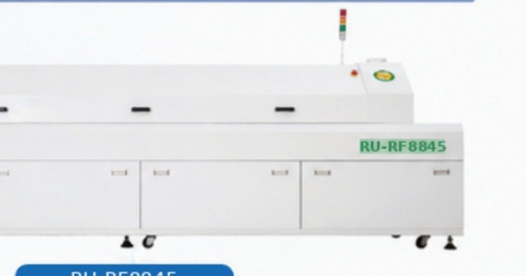 Крупногабаритная печь оплавления RU-RF8845 с управлением ПК и ПЛК