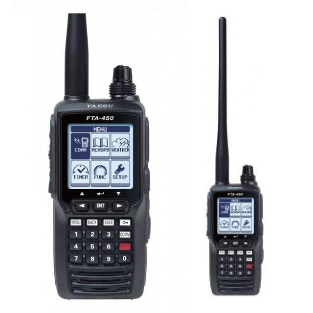 Yaesu fta-450l, радиостанция портативная