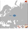 Электронная карта C-MAP «Москва - Дубна» (RS-M213/RS-C213)