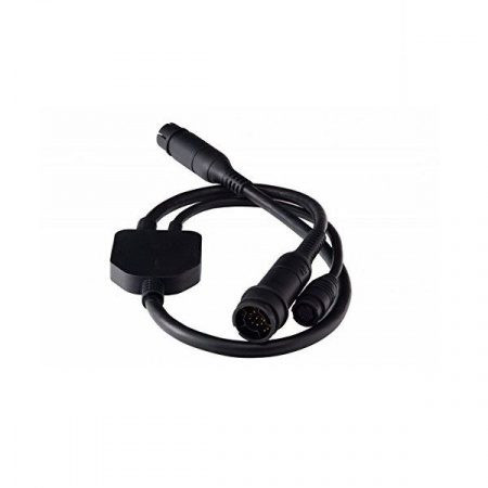 Y-Cable (25 pin to 25 &amp; 7 pin) to attach a RealVision 3D (RV-xxx)Transducer &amp; an Airmar (direct connect to ax7/eSx7 MFD) transducertoAXIOM RV