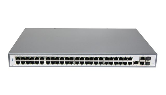 INT-VNST1005-112: 48-х портовый сетевой неуправляемый коммутатор (+2 SFP) с PoE