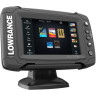 Суперкомплект lowrance elite-5 ti+карта+аккумулятор+кронштейн