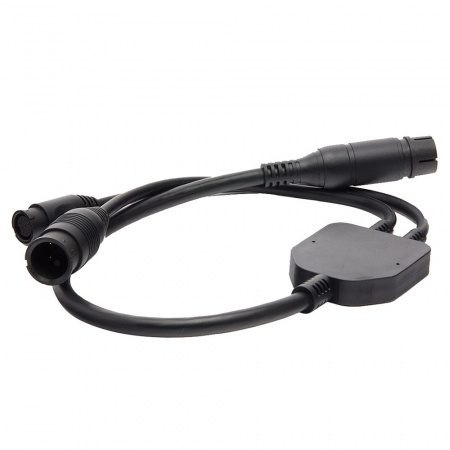 Y-Cable (25 pin to 9 &amp; 7 pin) to attach a DownVision (CPT-1xx)Transducer &amp; an Airmar (direct connect to ax7/eSx7 MFD) transducertoAXIOM RV
