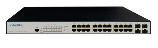 INT-VNST2024-174 (RM-FA29-COPM2404G): 24-х портовый сетевой управляемый коммутатор с PoE (+4 SFP)