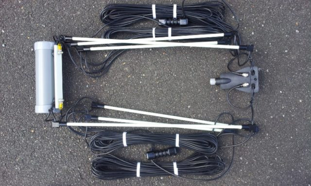 ICOM ah-710 дипольная кв-антенна