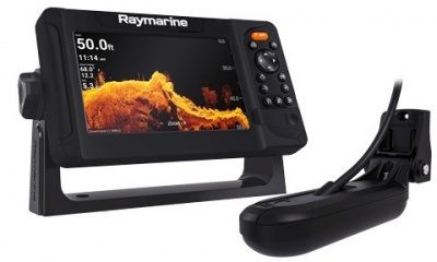 Element 7 HV - 7" Chart Plotter with CHIRP Sonar, HyperVision, Wi-Fi, GPS, HV-100 transducer, No Chart