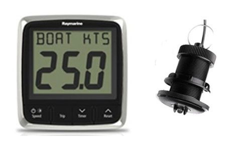 i50 Speed Pack, with P120 Retractable Speed/Temp Through Hull Transducer